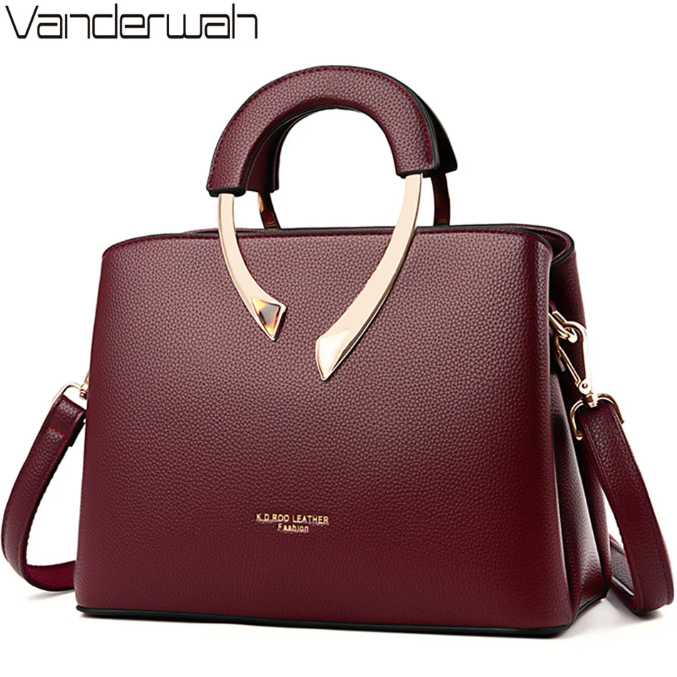 Luxury Bags Trend 2025 - 정품 VANDERWAH 고품질 Pu 가죽 캐주얼