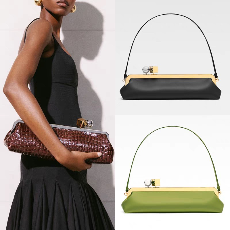Luxury Bags Trend 2025 - 여성용 패션 롱 클러치 백, 명품
