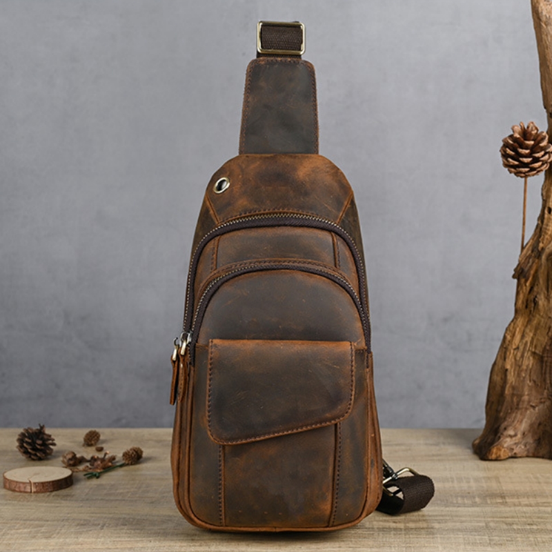 Luxury Bags For Travel - 디자이너 럭셔리 다기능 남성 가슴 가방