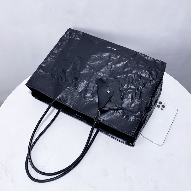 여성을위한 한국 캐주얼 크래프트 종이 토트 백 럭셔리  - Luxury Bags Trend 2025 리뷰 및 가격