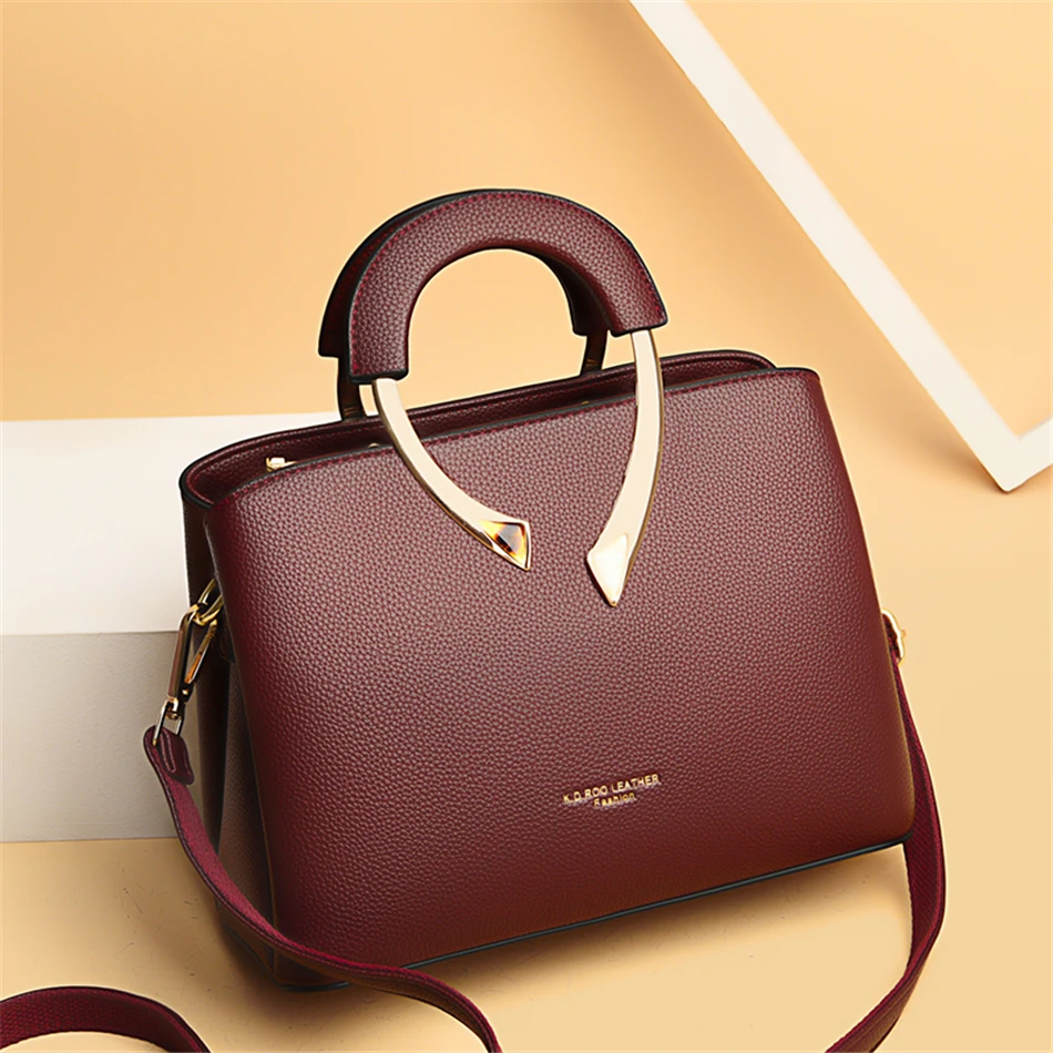 정품 VANDERWAH 고품질 Pu 가죽 캐주얼 토트  - Luxury Bags Trend 2025 리뷰 및 가격