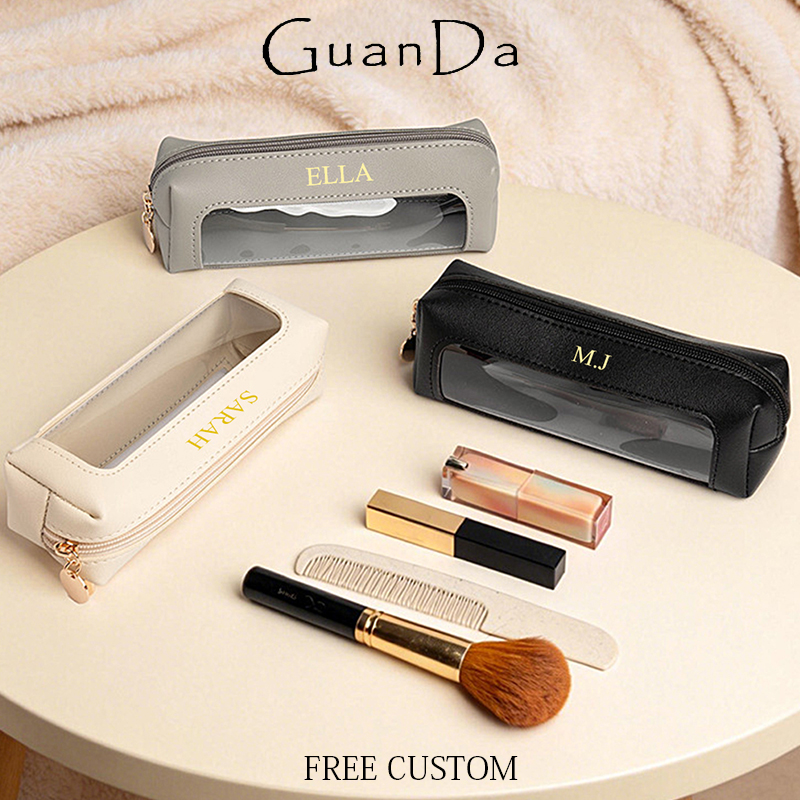 여행용 휴대용 지퍼 화장품 가방 맞춤 이름 고급 투명  - Luxury Bags In China Wholesale 리뷰 및 가격