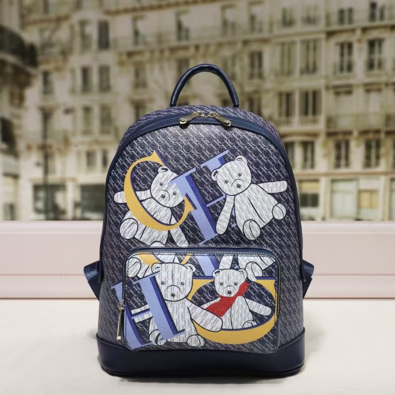 CH 귀여운 곰 프린트 숄더백 럭셔리에서 영감을 받은  - Luxury Bags For Travel 리뷰 및 가격
