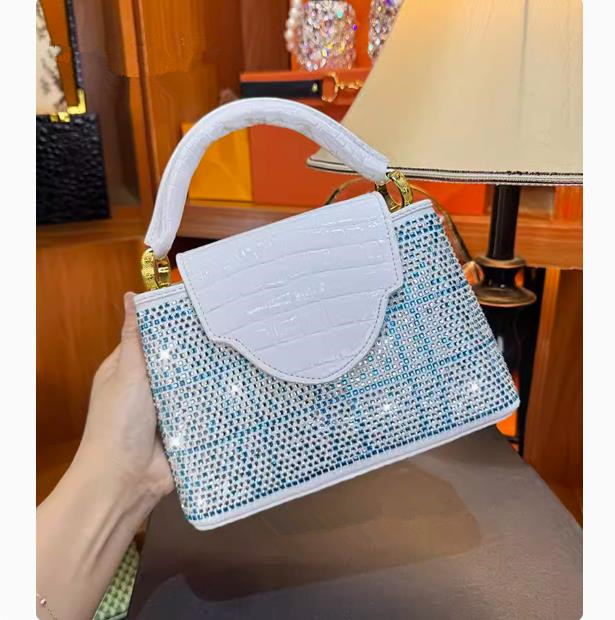 유럽과 미국의 고급 다이아몬드 장식 핸드백 여성용 신상 - Luxury Bags Entry 리뷰 및 가격