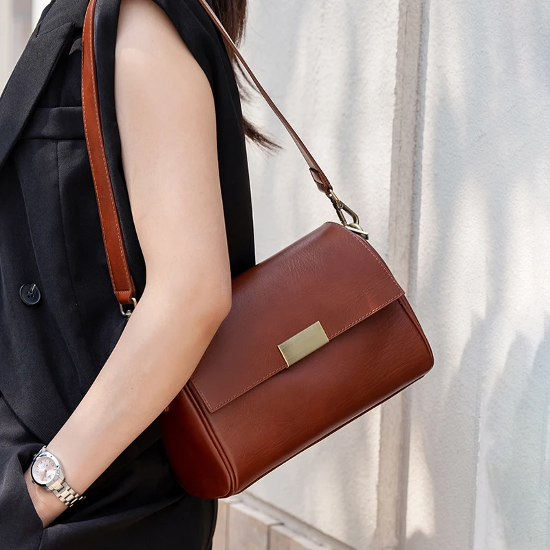 소가죽 여성 숄더백 크로스백 레트로 다용도 여성 겨드랑 - Luxury Bags Wholesale 리뷰 및 가격