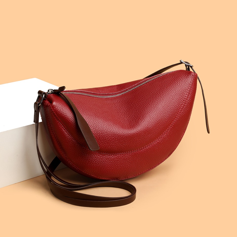 100% 최고급 천연 소가죽 크레센트 백, 부드러운 리 - Luxury Bags Kate Spade 리뷰 및 가격