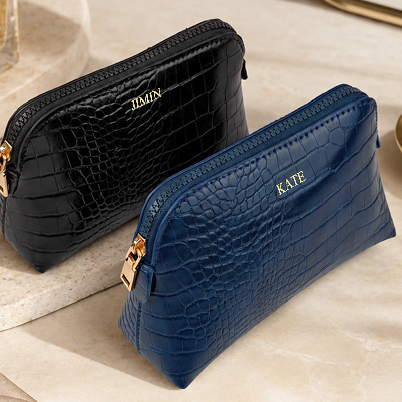 럭셔리 크로커다일 가죽 패턴 화장품 가방 지퍼 맞춤 이 - Luxury Bags In China Wholesale 리뷰 및 가격