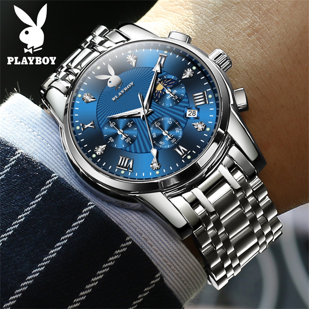 PLAYBOY 3066 브랜드 정품 남성용 시계, 고급 - Luxury Bags Brands List 리뷰 및 가격