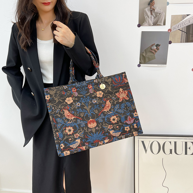 여성용 대용량 토트백, 럭셔리 디자이너 핸드백, 자카드 - Luxury Bags Made In Italy 리뷰 및 가격