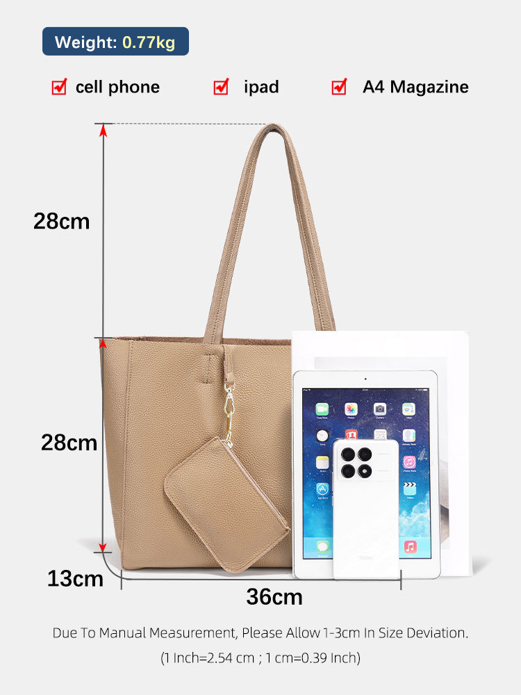 Zency 정품 가죽 대형 토트 백 비치 핸드백 럭셔리 - Luxury Bags For Travel 리뷰 및 가격