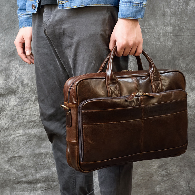 남성용 럭셔리 정품 가죽 핸드백, 여행 서류 가방, 남 - Luxury Bags For Travel 리뷰 및 가격