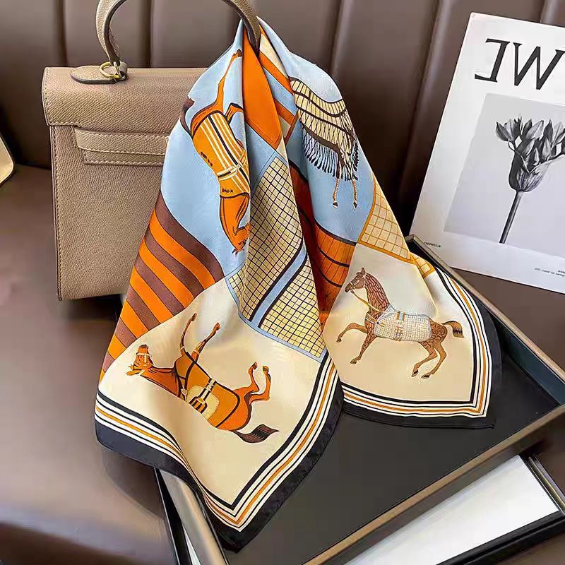 럭셔리 100% 멀버리 실크 스퀘어 스카프 70cm 레 - Luxury Bags For Travel 리뷰 및 가격