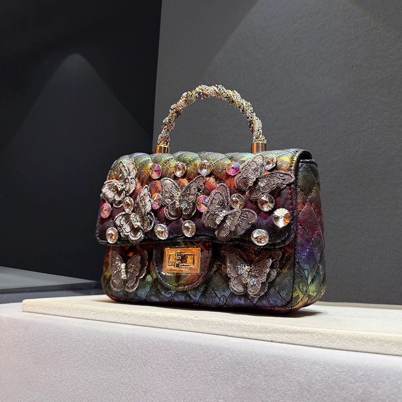2025 여성용 레트로 패션 럭셔리 디자이너 라인스톤  - Luxury Bags Trend 2025 리뷰 및 가격