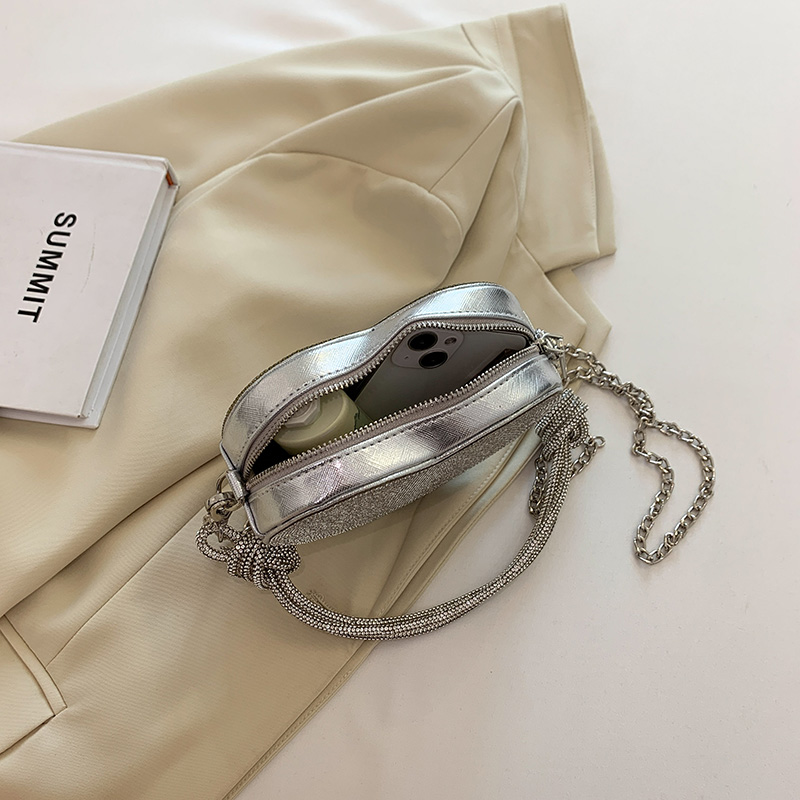 매듭 손잡이 라인스톤 이브닝 클러치 백, 럭셔리 디자이 - Luxury Bags Made In Italy 리뷰 및 가격