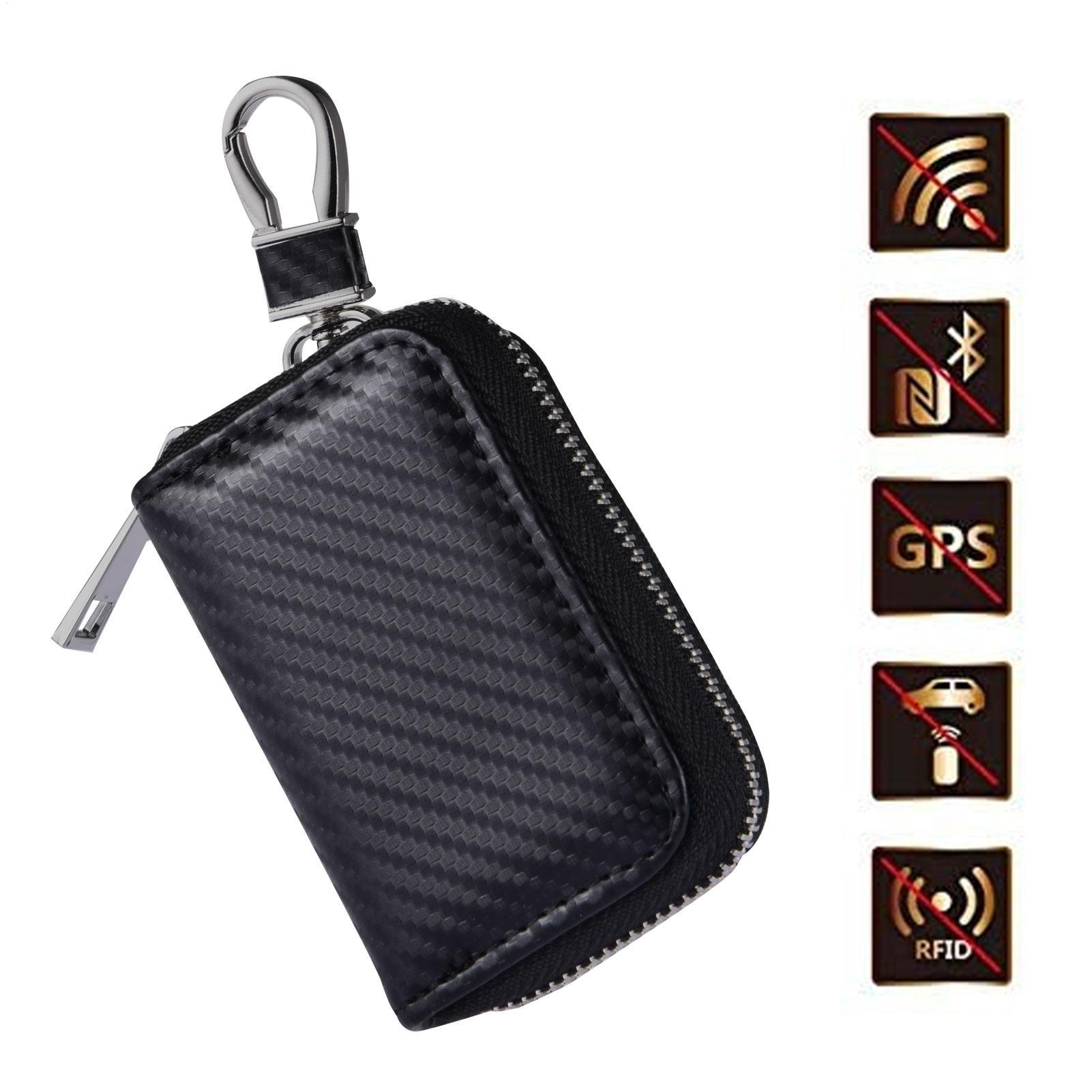 고급 가죽 자동차 키 보호 지퍼 파우치, 신호 차단 가 - Luxury Bags Entry 리뷰 및 가격