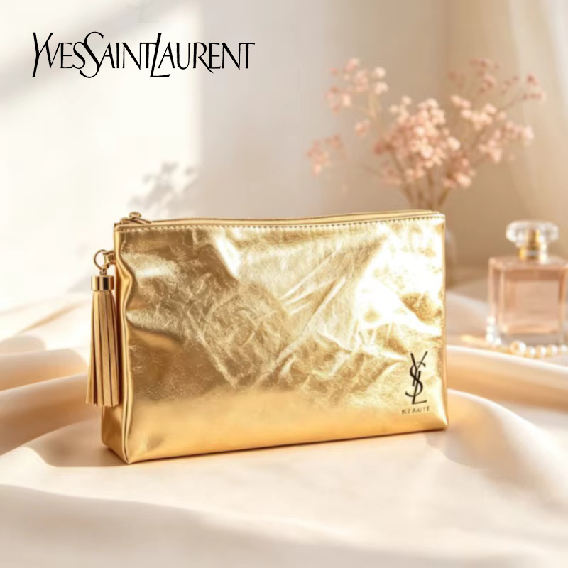 YSL 골든 화장품 가방, 휴대용 방수 다기능 파우치, - Luxury Bags For Travel 리뷰 및 가격