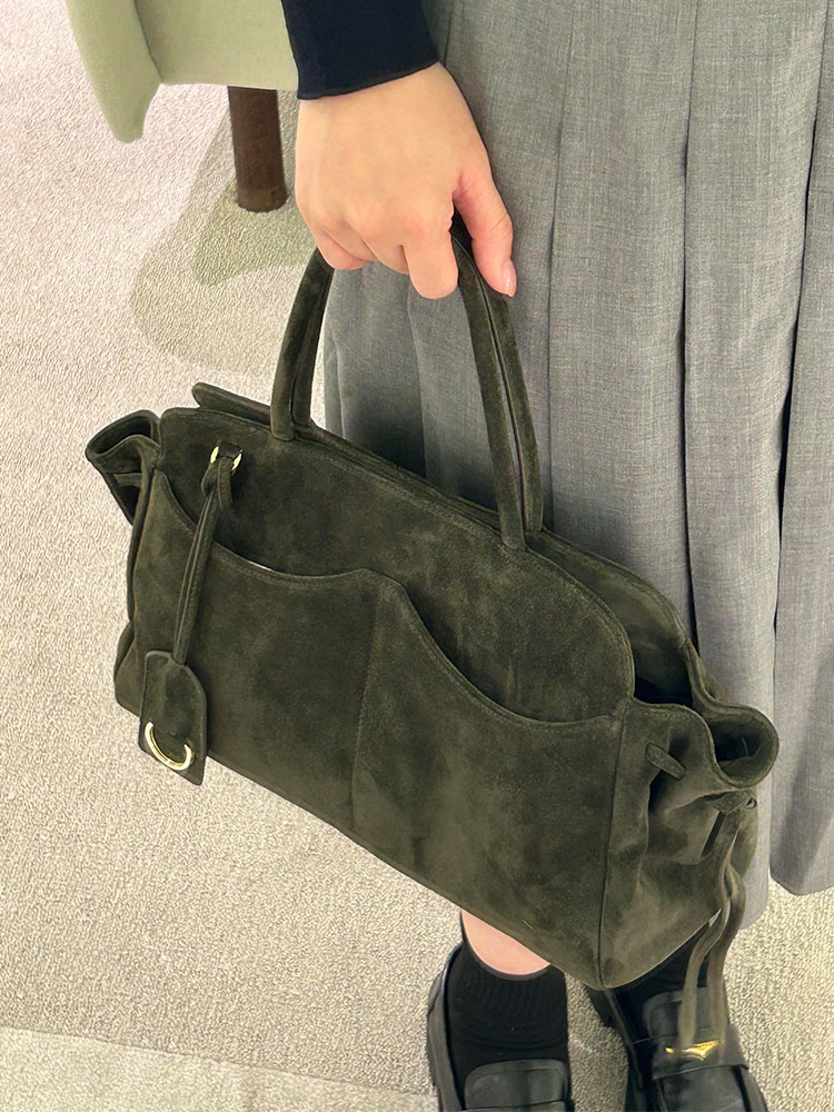그린 스웨이드 대용량 토트백 여성용 2026년 신상 고 - Luxury Bags Green 리뷰 및 가격