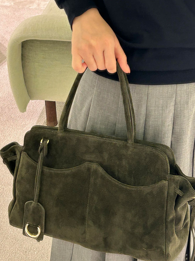 그린 스웨이드 대용량 토트백 여성용 2026년 신상 고 - Luxury Bags Green 리뷰 및 가격