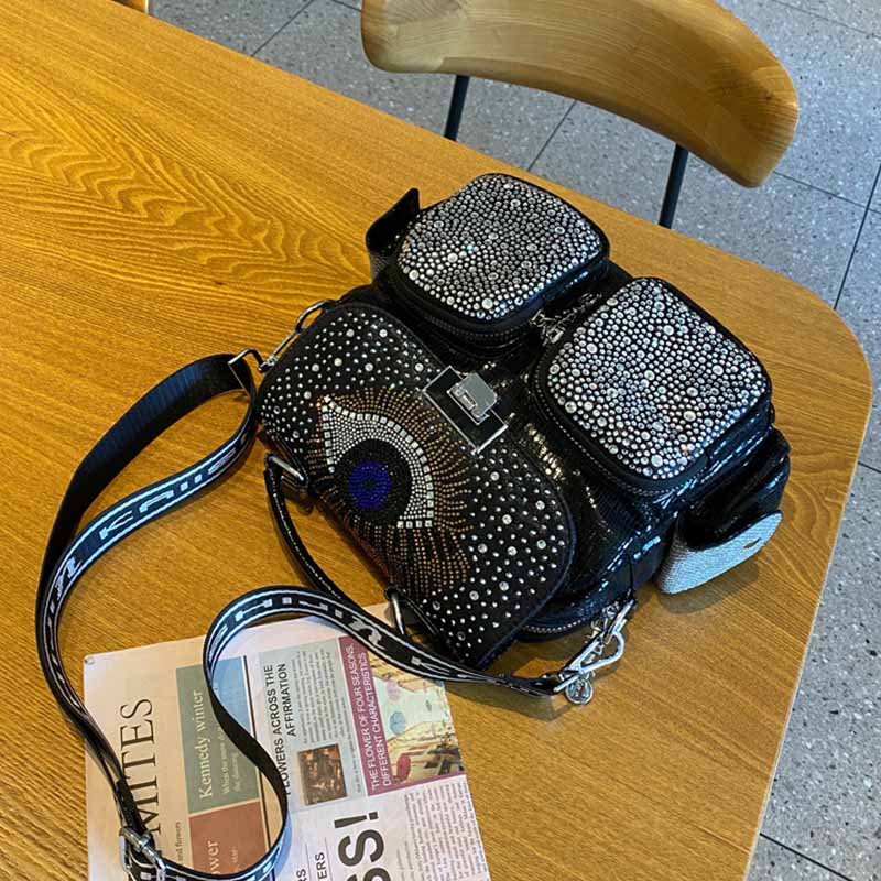 여성용 대용량 숄더백, 여행용 다이아몬드 PU 가죽 백 - Luxury Bags For Travel 리뷰 및 가격
