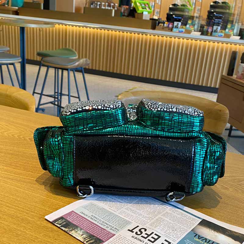 여성용 대용량 숄더백, 여행용 다이아몬드 PU 가죽 백 - Luxury Bags For Travel 리뷰 및 가격