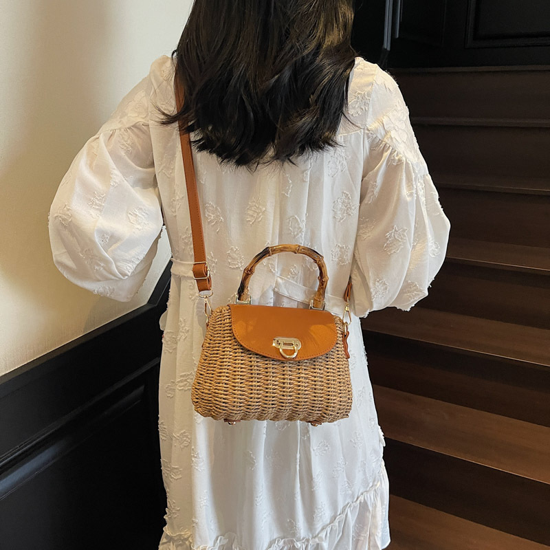 2025 신상 명품 대나무 손잡이 수공예 라탄 핸드백  - Luxury Bags Trend 2025 리뷰 및 가격