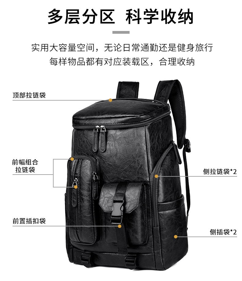 패션 레트로 배낭 남성용 럭셔리 브랜드 배낭 대용량 여 - Luxury Bags For Travel 리뷰 및 가격