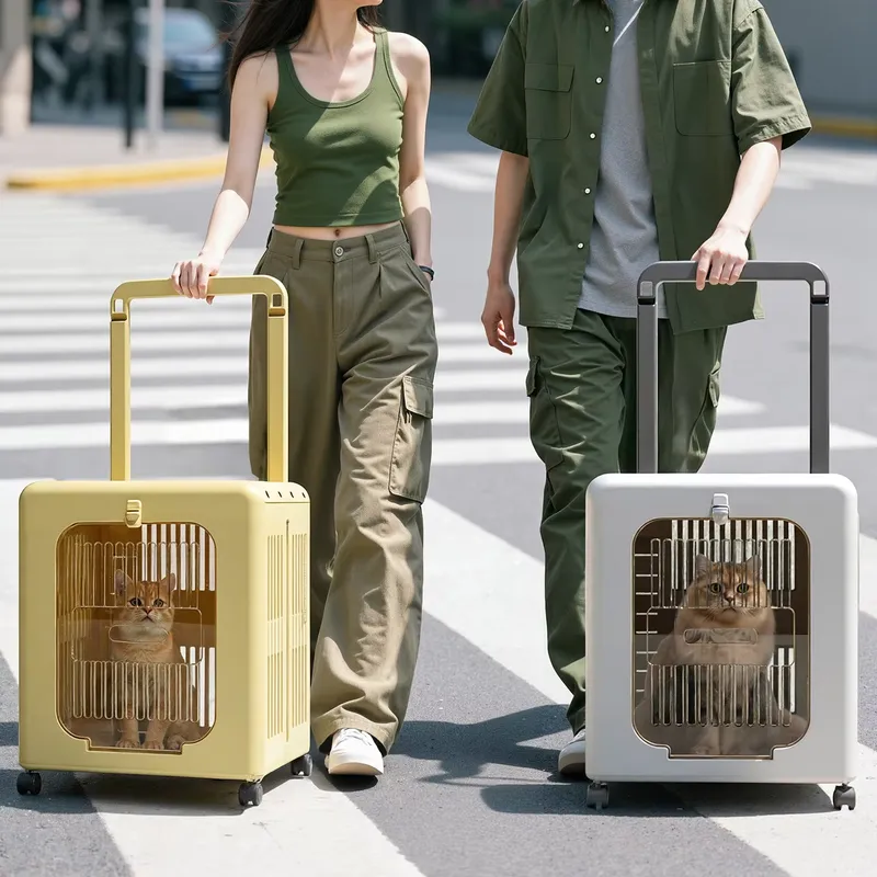 고급 고양이 및 소형 반려동물 이동장, 통기성 휴대용  - Luxury Bags Wholesale 리뷰 및 가격