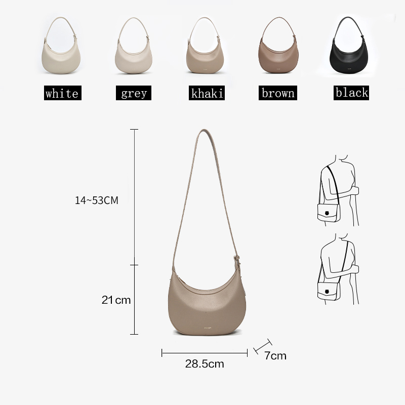 새로운 크루아상 모양의 언더암 백, 데일리 캐주얼룩에  - Luxury Bags Kate Spade 리뷰 및 가격